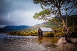 Boat Shed, Cradle Mountain - Steve Rutherford Landscape Photography Art Gallery