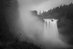 Snoqualmie Falls Mist, Washington - Steve Rutherford Landscape Photography Art Gallery